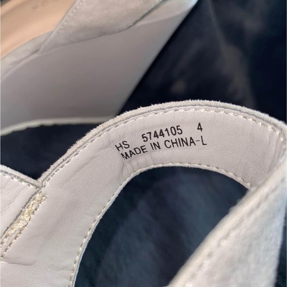 Open Toe Grey High Heels New Look - Picture 4 of 4